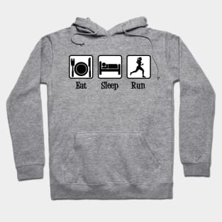 Eat Sleep Run Hoodie